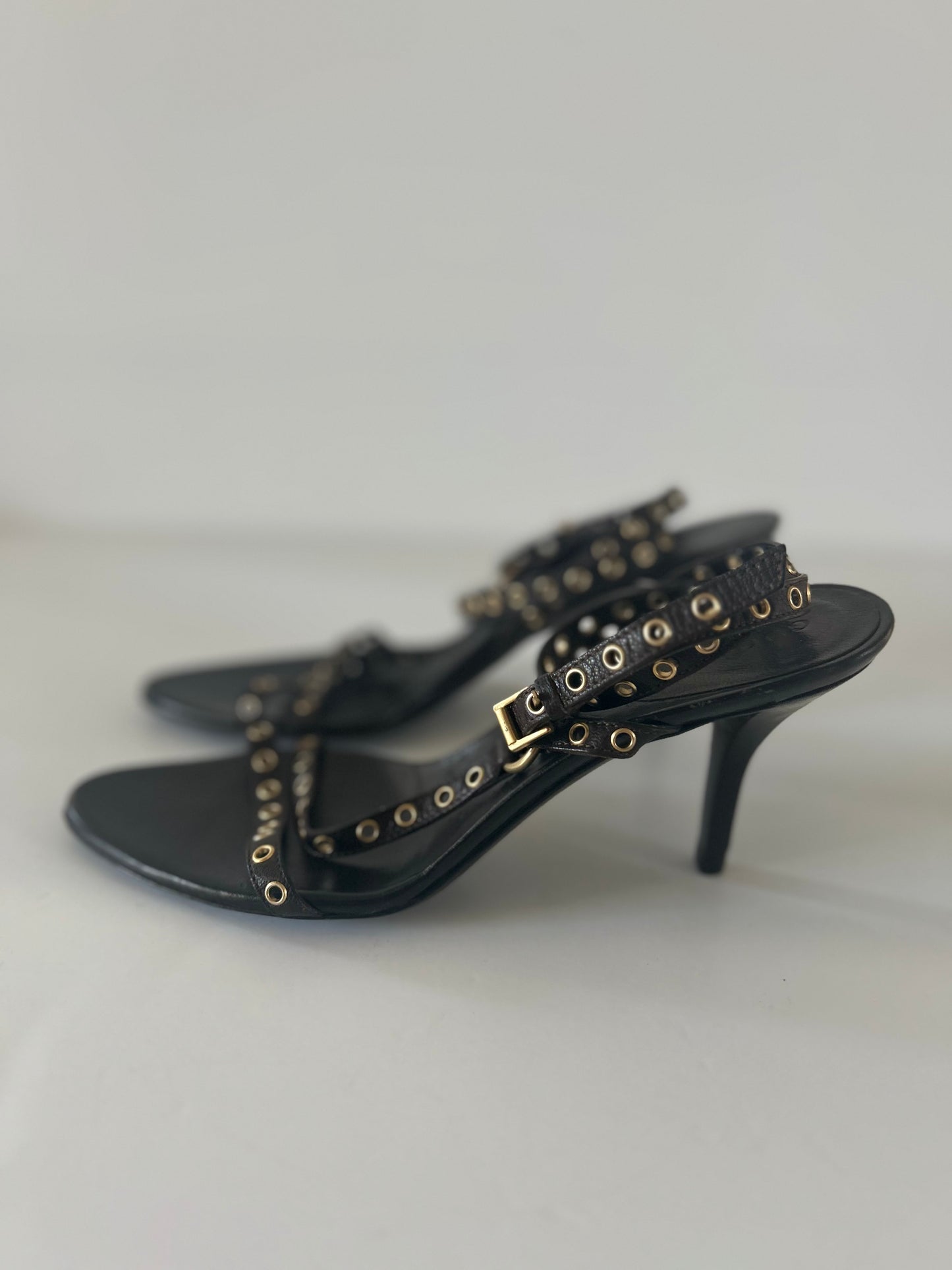 Designer Vintage Gucci Grommet Heels