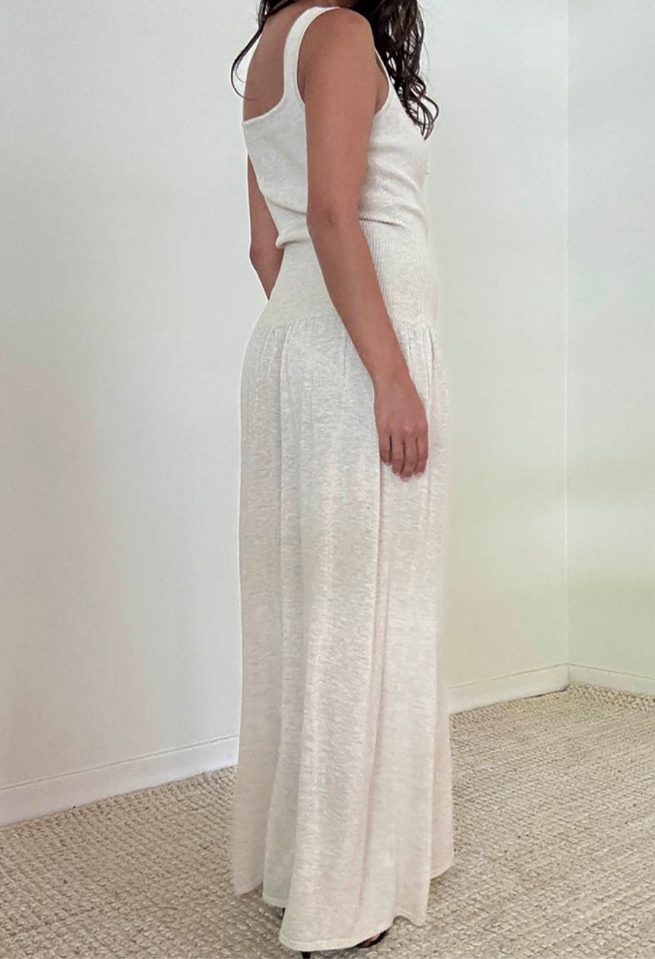 Effortless Drop Waist Knit Dress