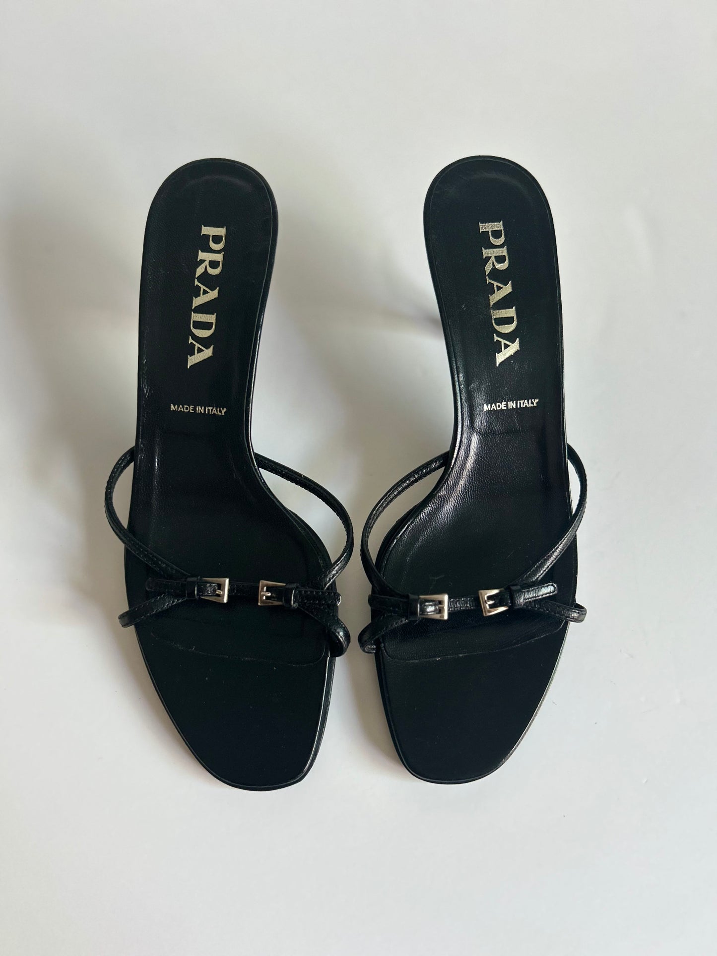 Designer Vintage Prada Slide Heels