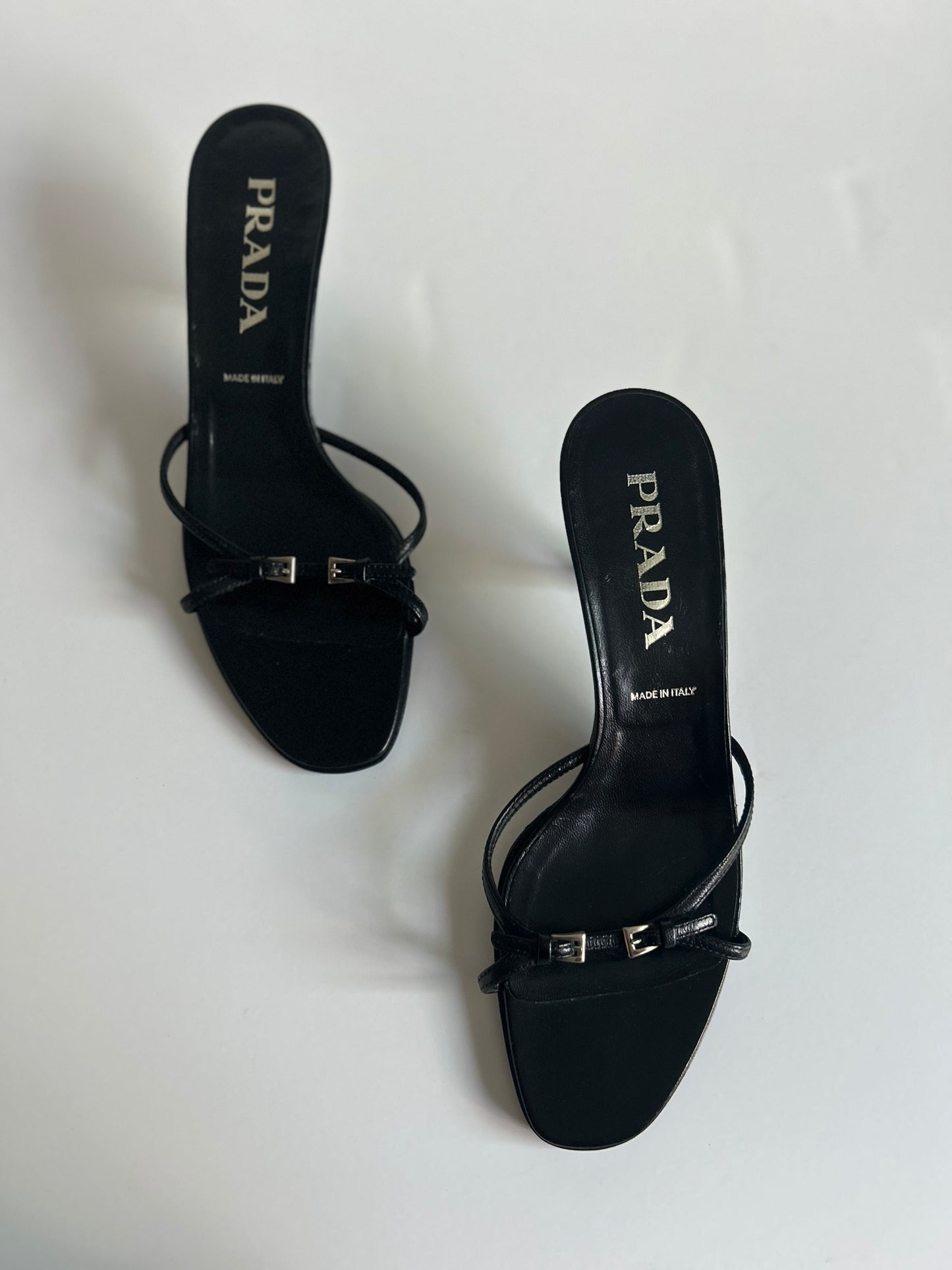 Designer Vintage Prada Slide Heels