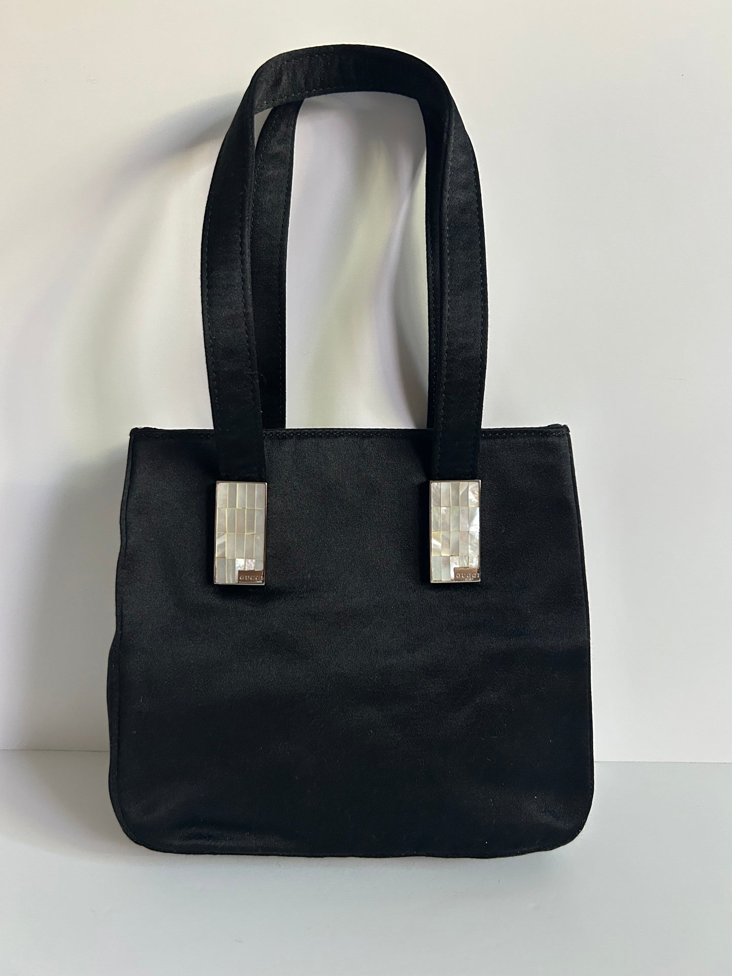 Designer Vintage Gucci Tom Ford Era Jackie Silk Tote