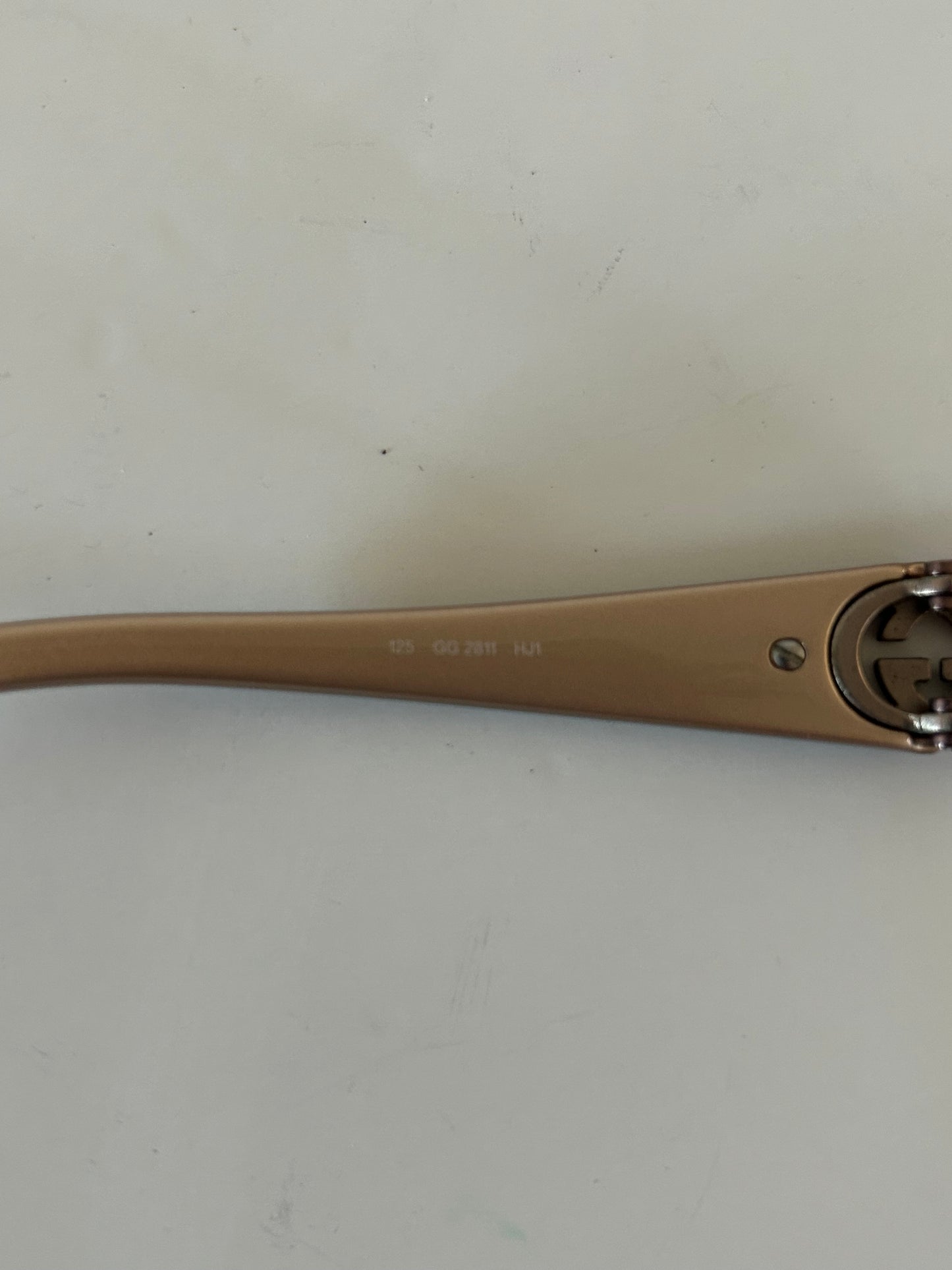 Gucci GG Monogram Embellished Eyeglasses