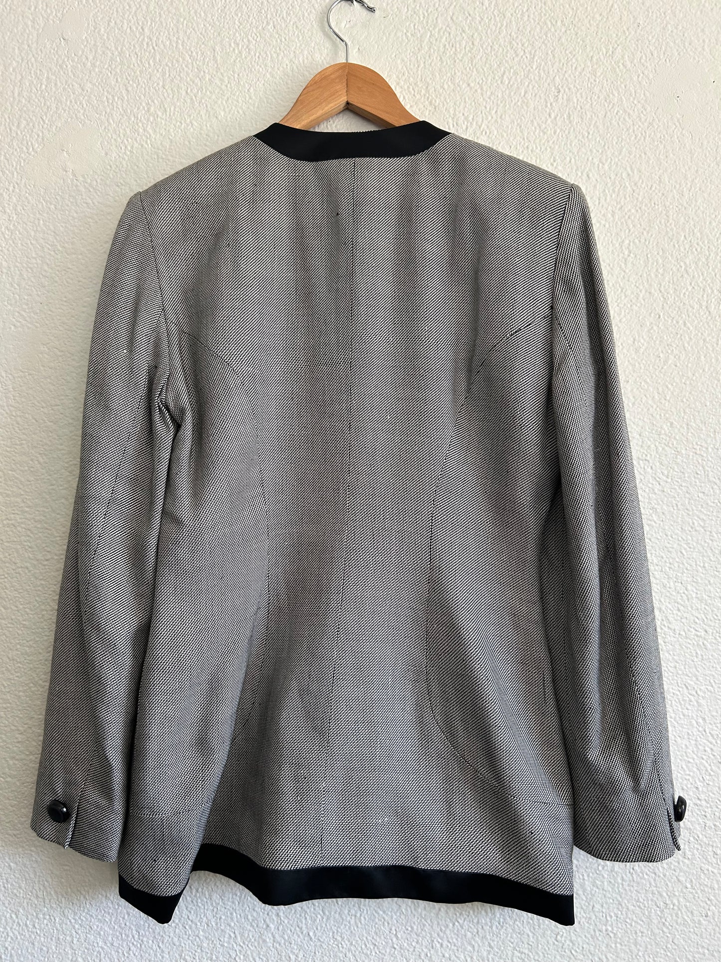Designer Vintage Christian Dior Silk Blazer