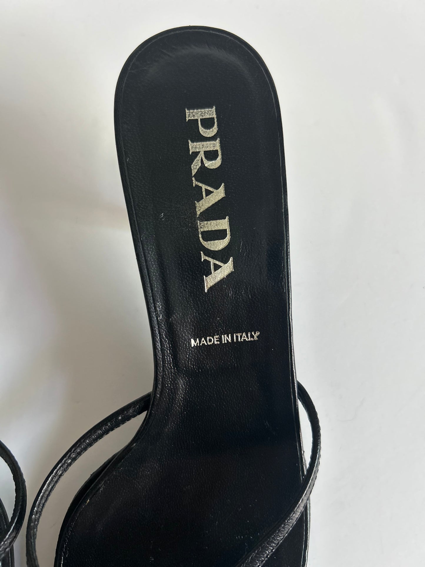 Designer Vintage Prada Slide Heels