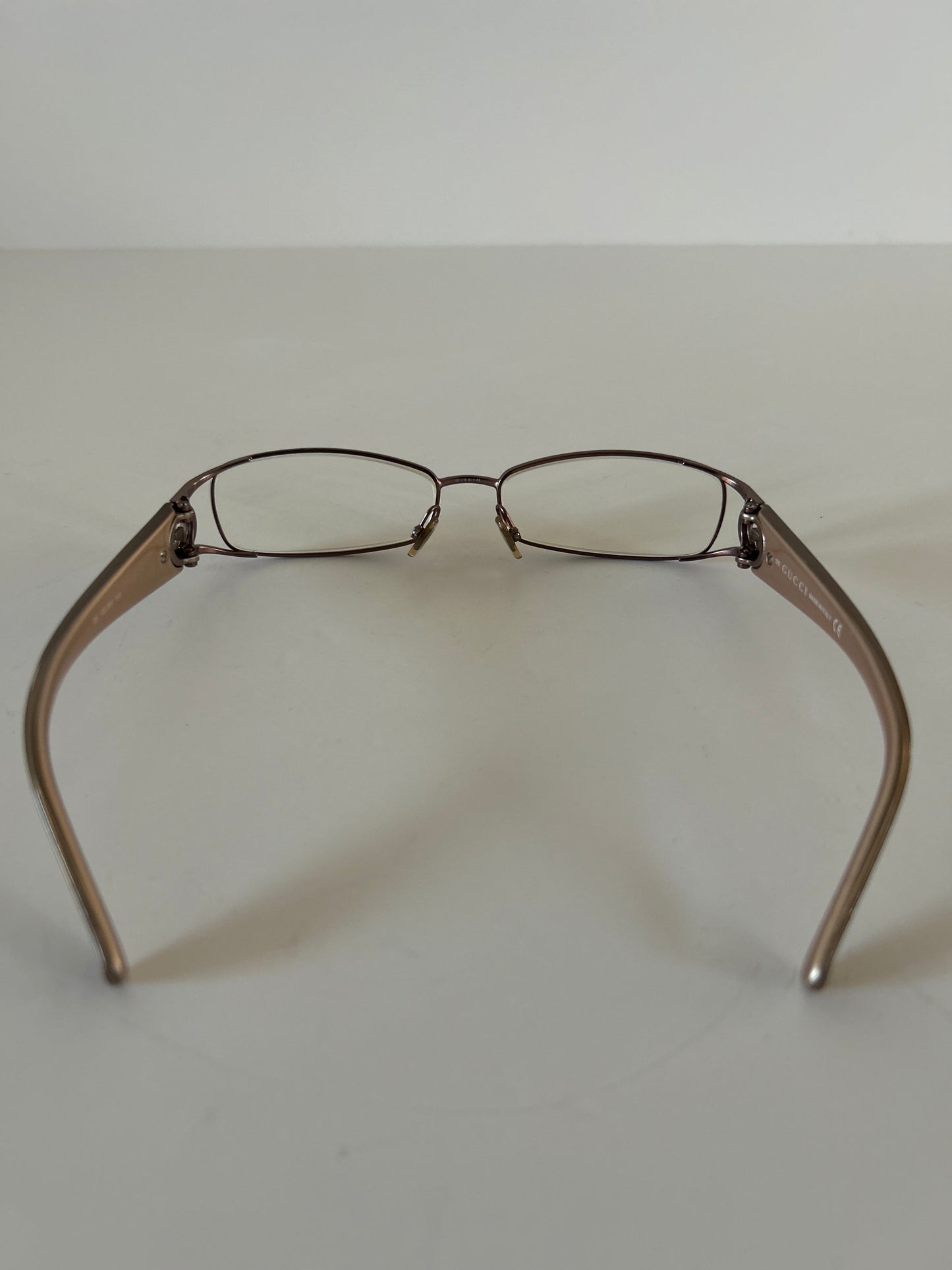 Gucci GG Monogram Embellished Eyeglasses