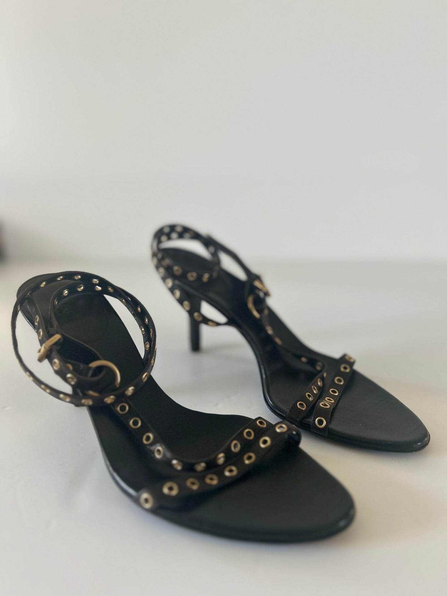 Designer Vintage Gucci Grommet Heels