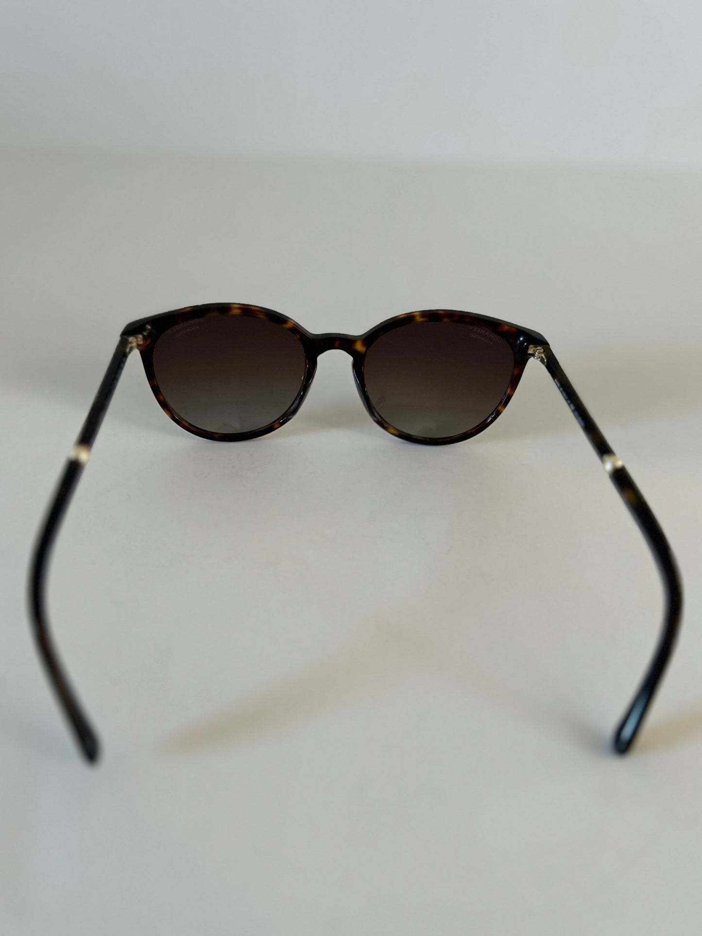 Chanel Acetate Butterfly Pearl Sunglasses