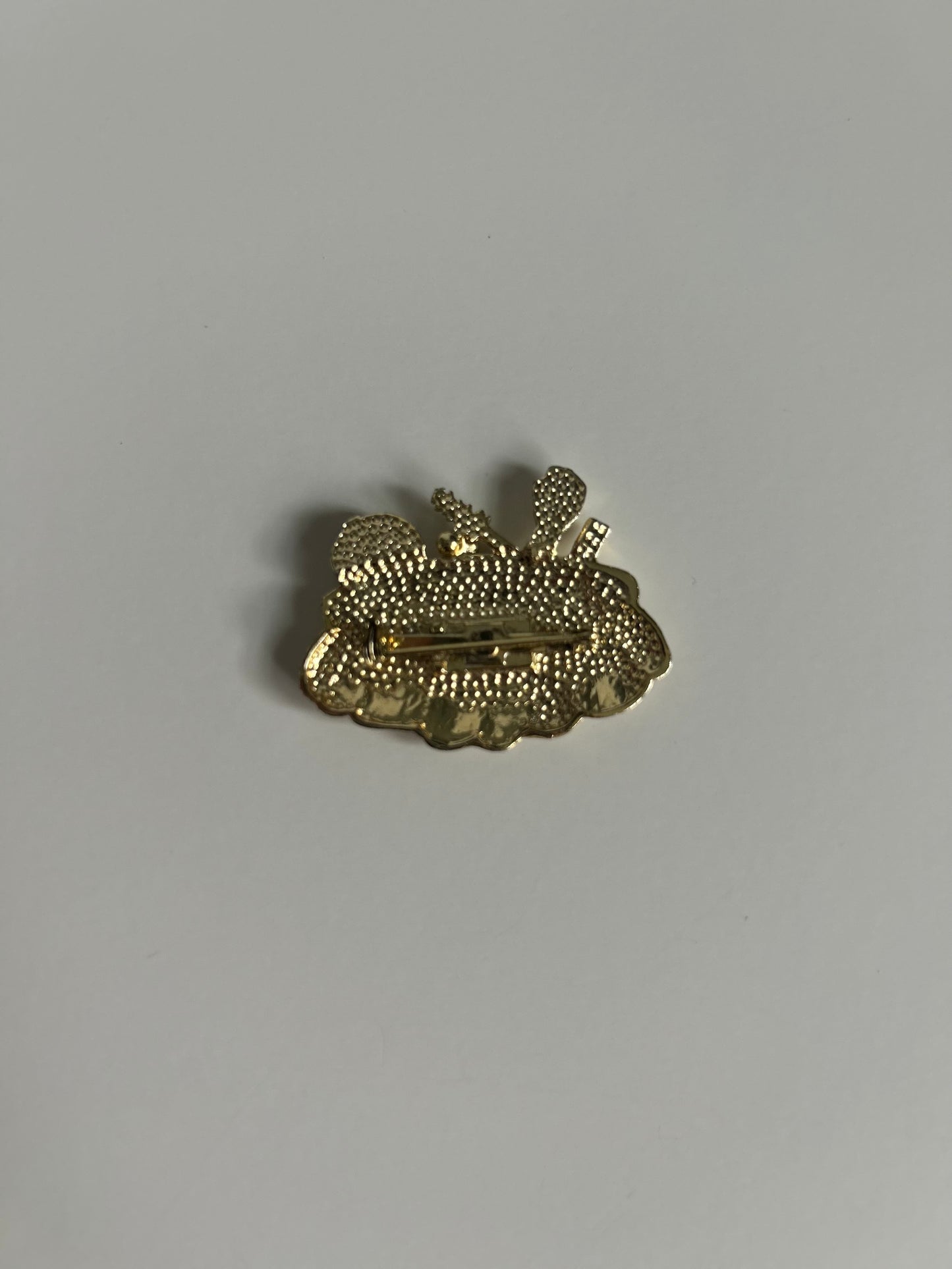 Vintage “MAKE-UP” Vanity Brooch