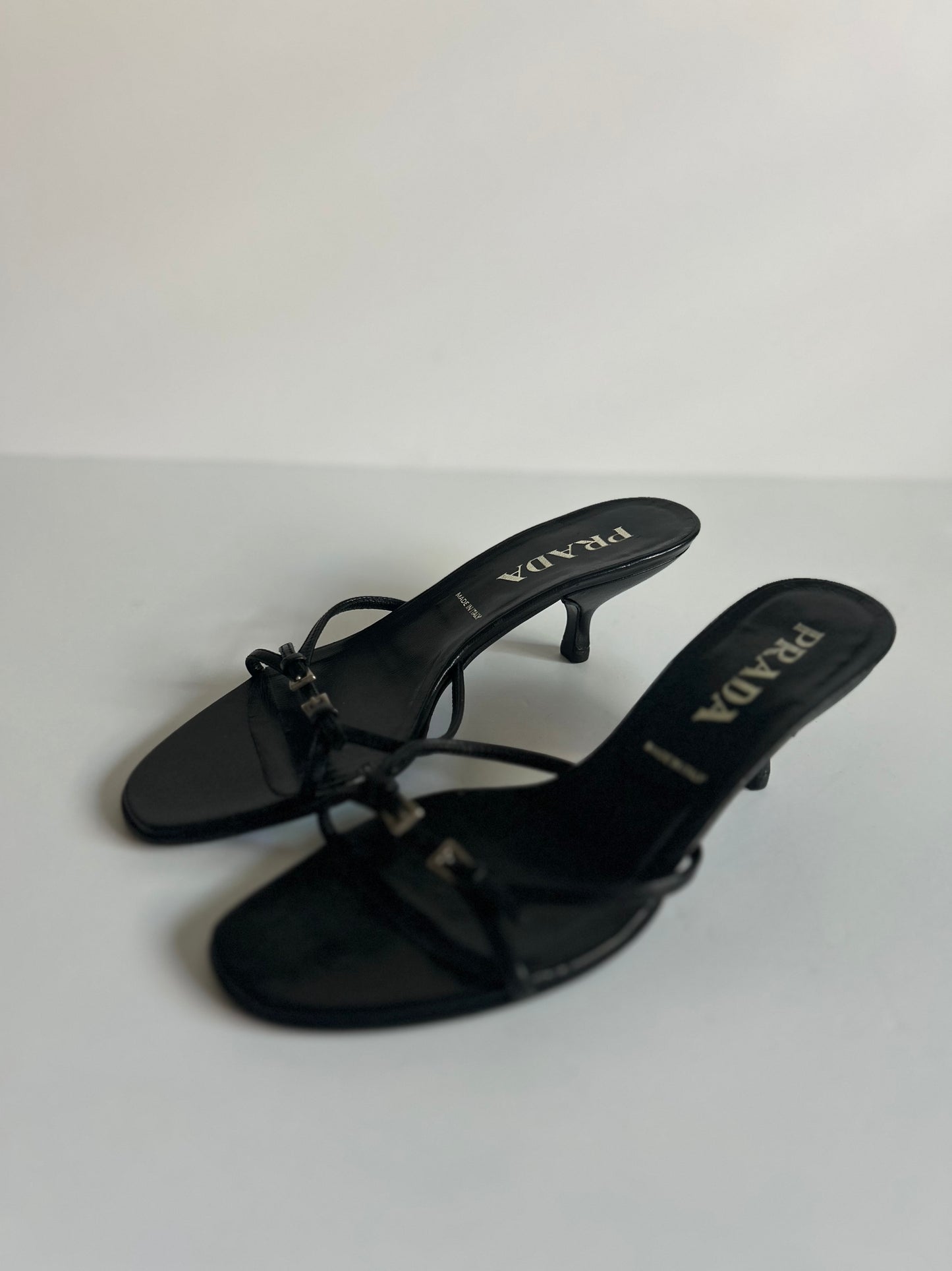 Designer Vintage Prada Slide Heels