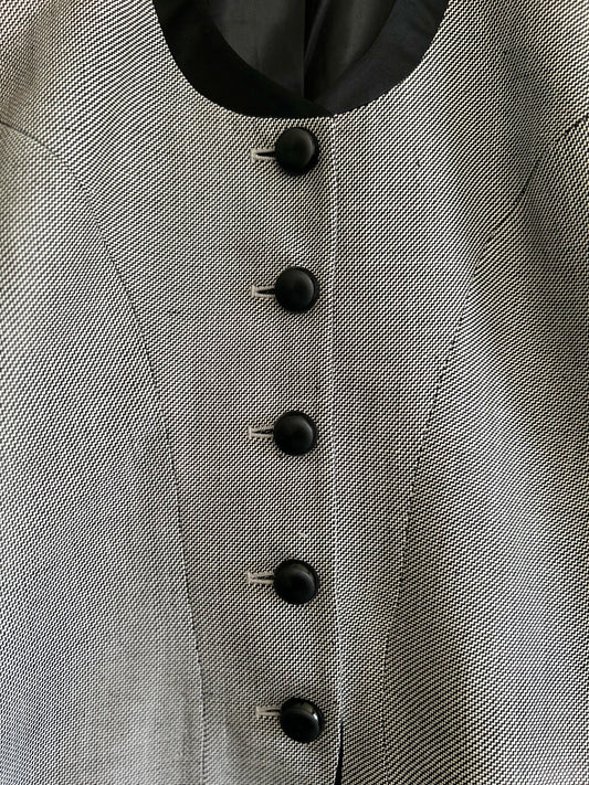 Designer Vintage Christian Dior Silk Blazer