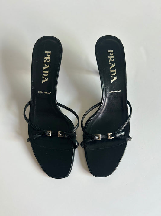 Designer Vintage Prada Slide Heels