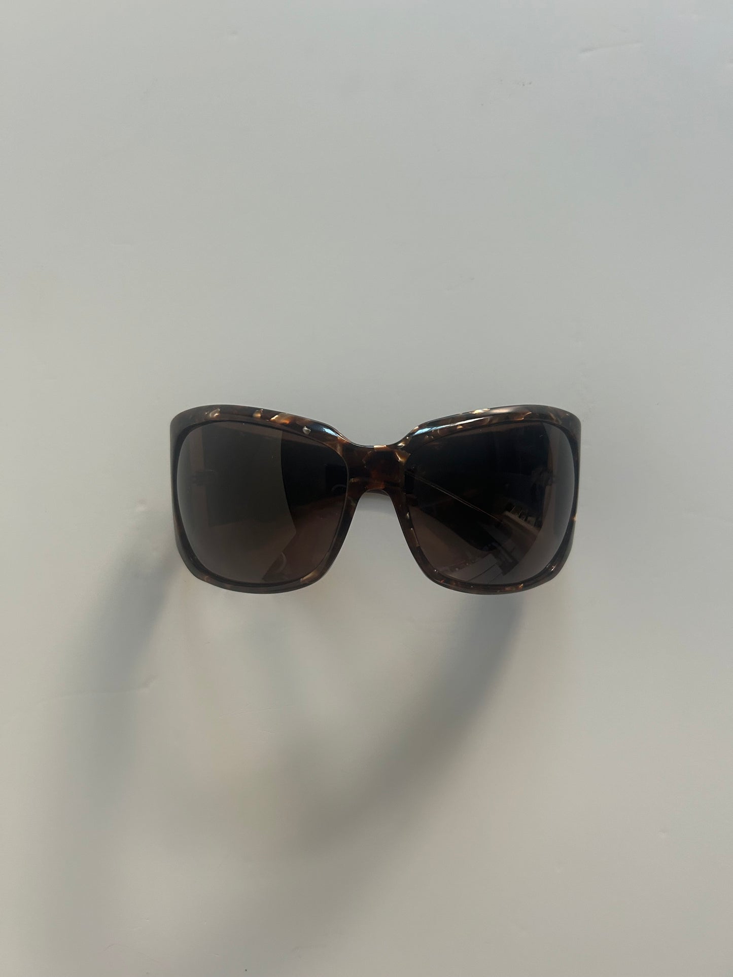 Designer Vintage Gucci Tortoiseshell Oversized Sunglasses GG 2902/S Y2K Designer Eyewear