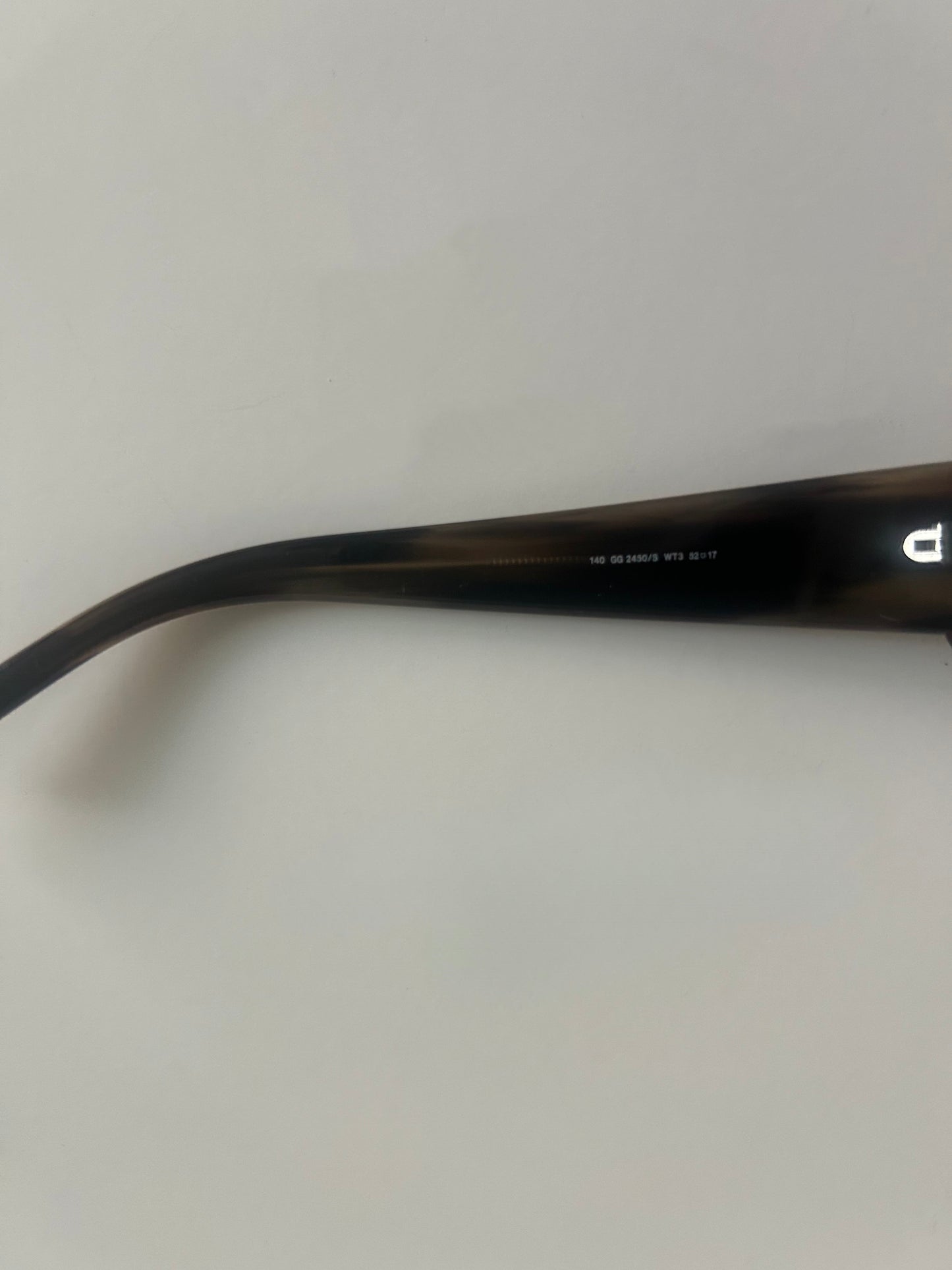 Designer Vintage Gucci Tom Ford Era Tortoise Rectangle Sunglasses