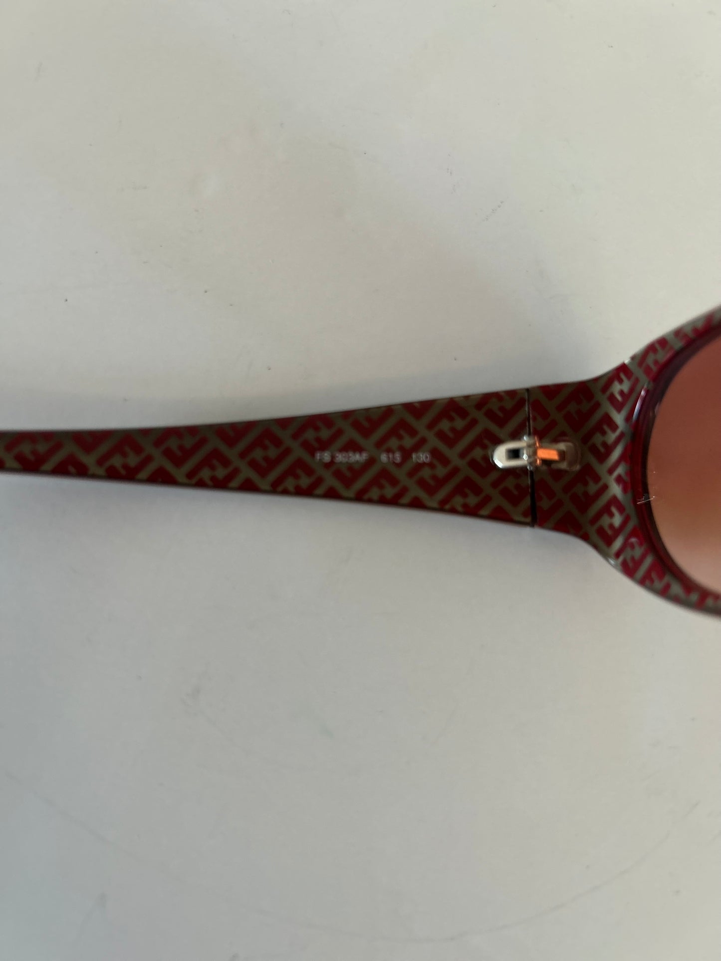 Designer Fendi FS449 Burgundy Sunglasses