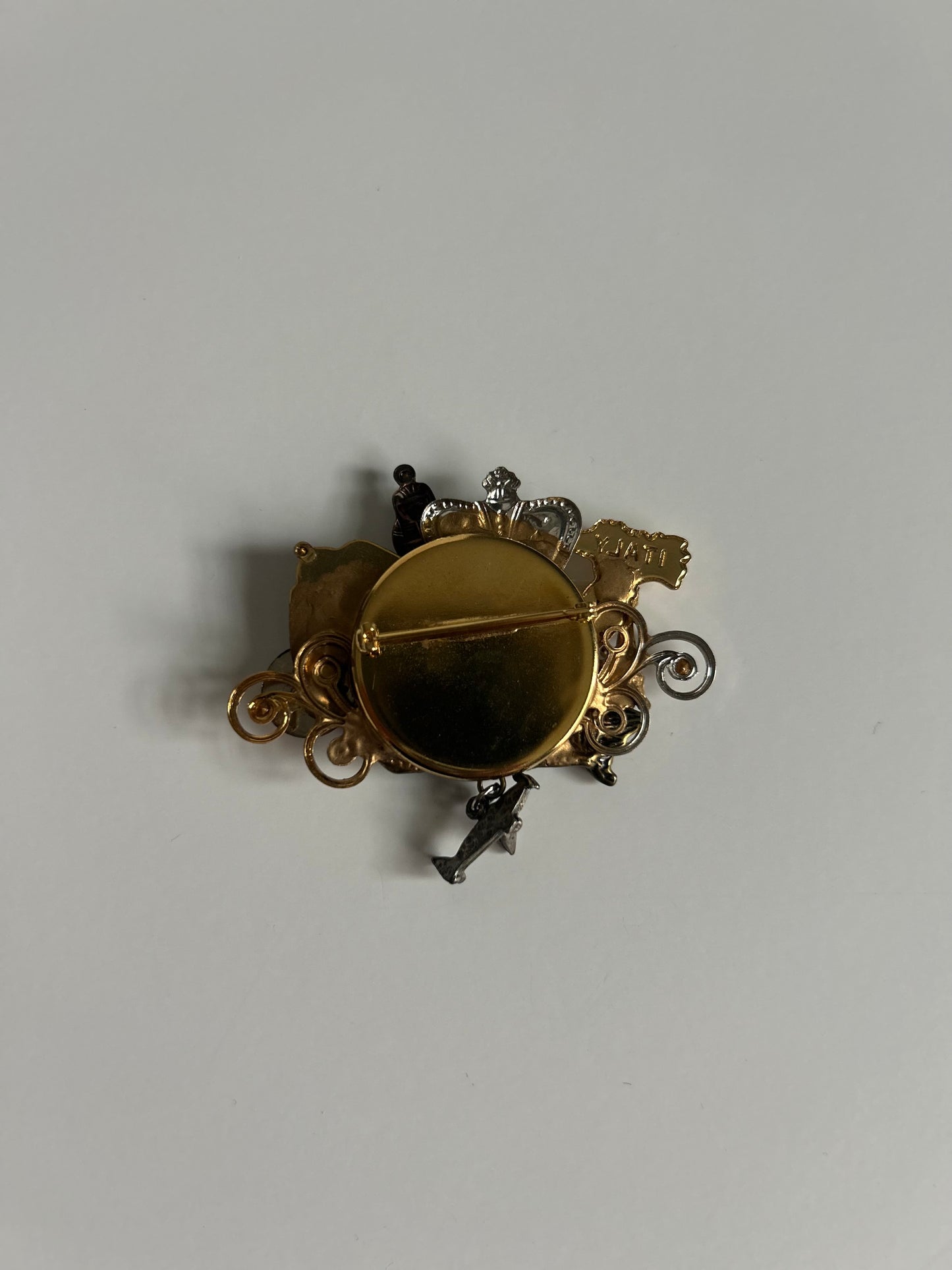  Vintage Travel Souvenir Brooch