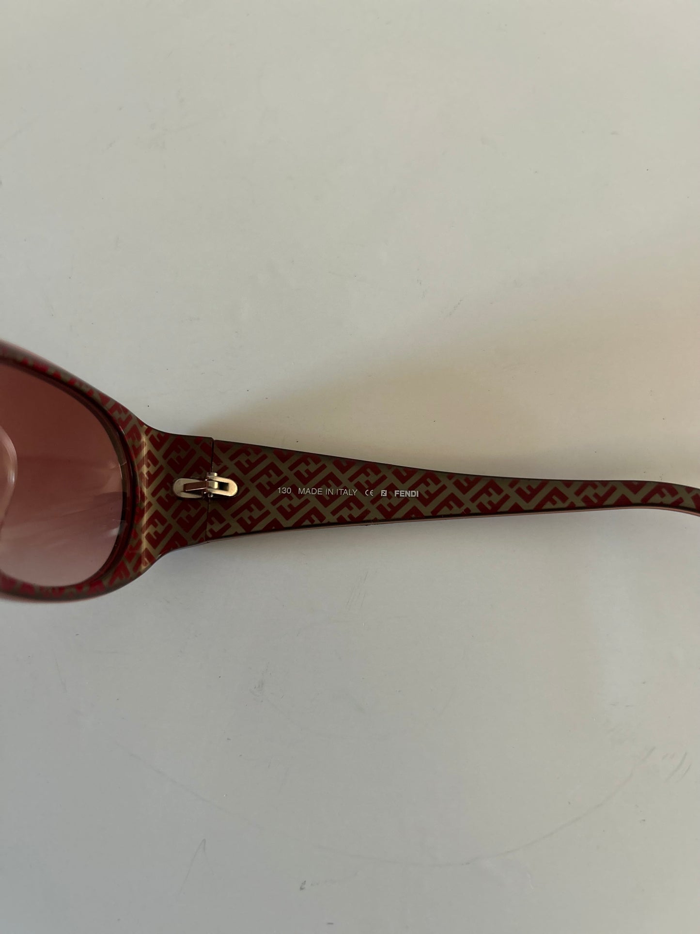 Designer Fendi FS449 Burgundy Sunglasses