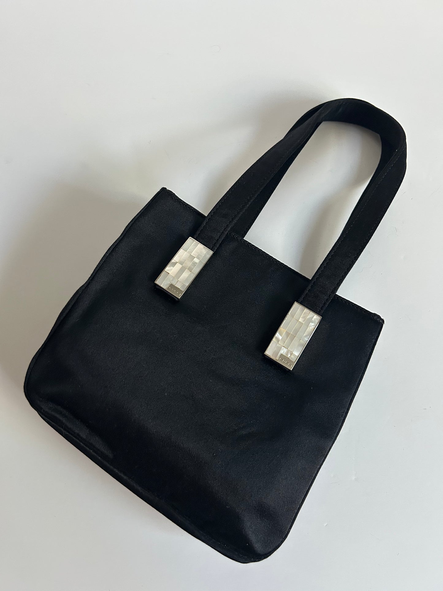 Designer Vintage Gucci Tom Ford Era Jackie Silk Tote