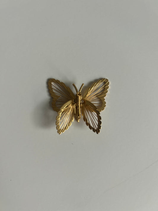 Vintage Butterfly Brooch
