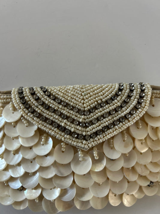 Vintage Mini Shell Clutch Charm