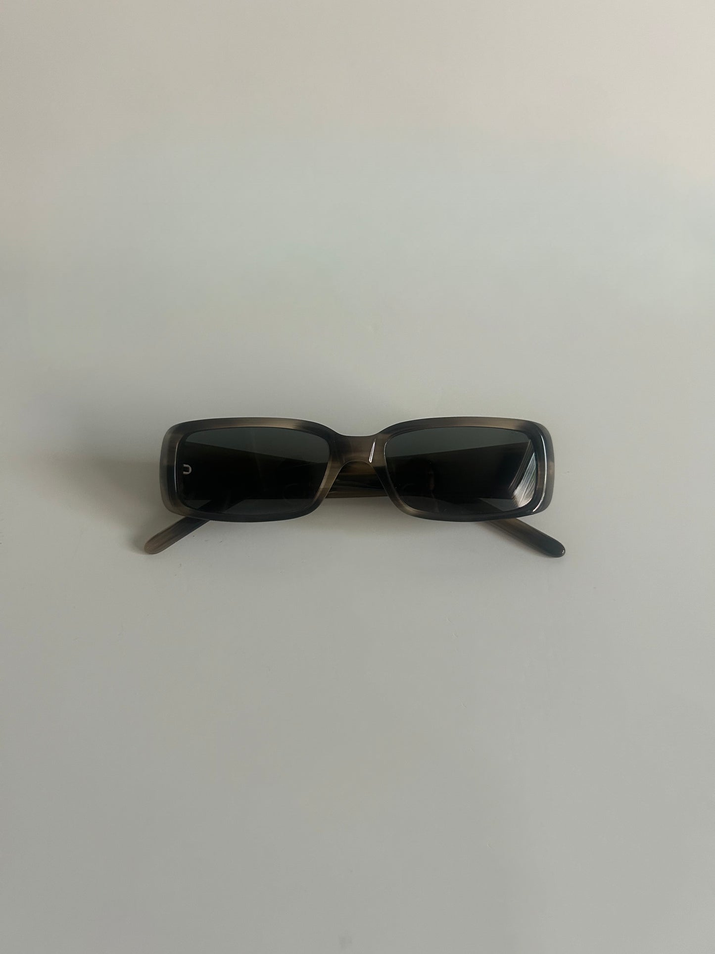 Designer Vintage Gucci Tom Ford Era Tortoise Rectangle Sunglasses