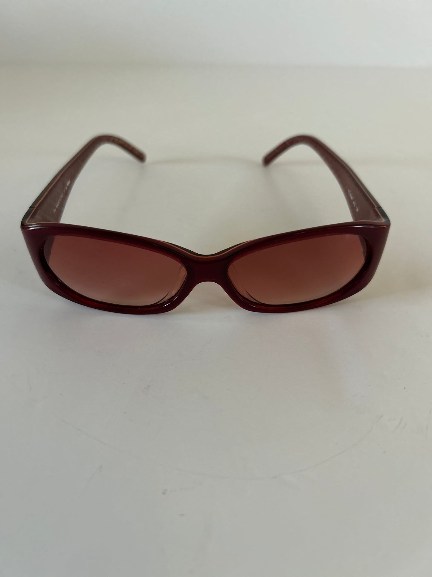 Designer Fendi FS449 Burgundy Sunglasses